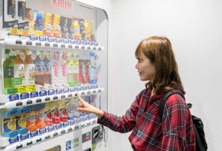 写真：自動販売機